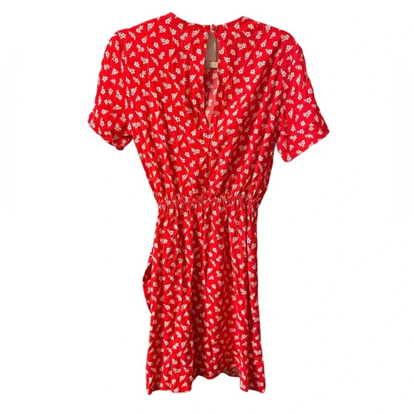 & OTHER STORIES FLORAL KNOT MINI DRESS - Picture 2 of 4